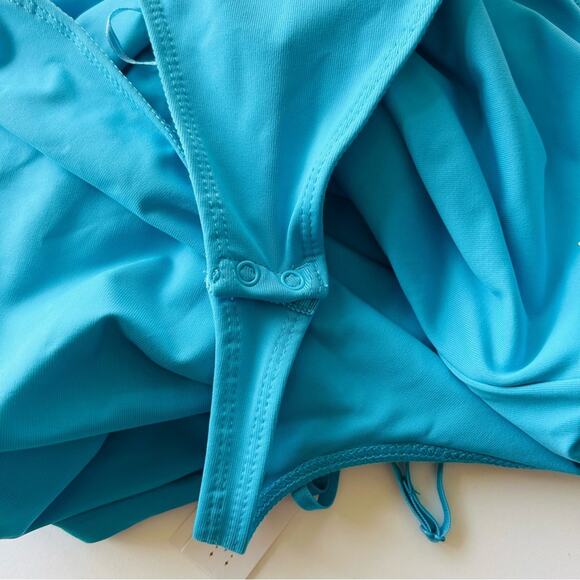 House of Harlow 1960 All Day Contour Bodysuit - L - Blue - Picture 6 of 12